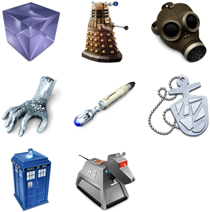 Search - Dr Who Icons Png (552x444), Png Download