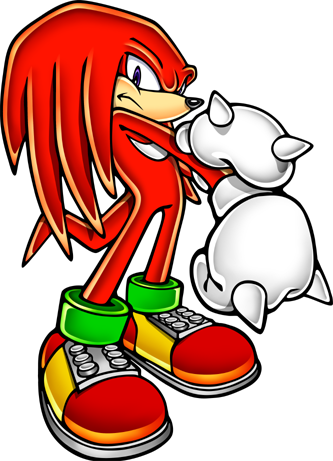 Sonicheroese3-knuckles - Sonic Adventure 2 Knuckles Png (333x461), Png Download