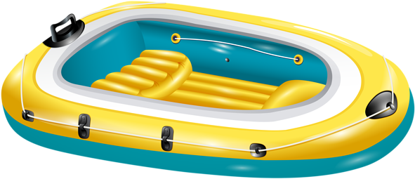 Clip Art Freeuse Library Gallery Free Pictures - Inflatable Boat Clip Art (600x267), Png Download