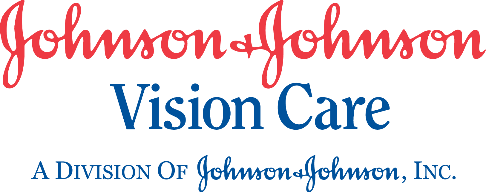 Jj Vc Div Of Cmyk Johnson & Johnson Vision Care Logo Png (1627x644