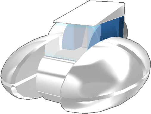 The Seamoth Submarine From Subnautica - Illustration (768x768), Png Download