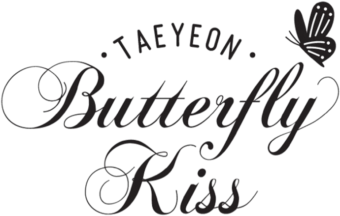 Butterfly Kiss - Taeyeon Butterfly Kiss Poster (712x464), Png Download