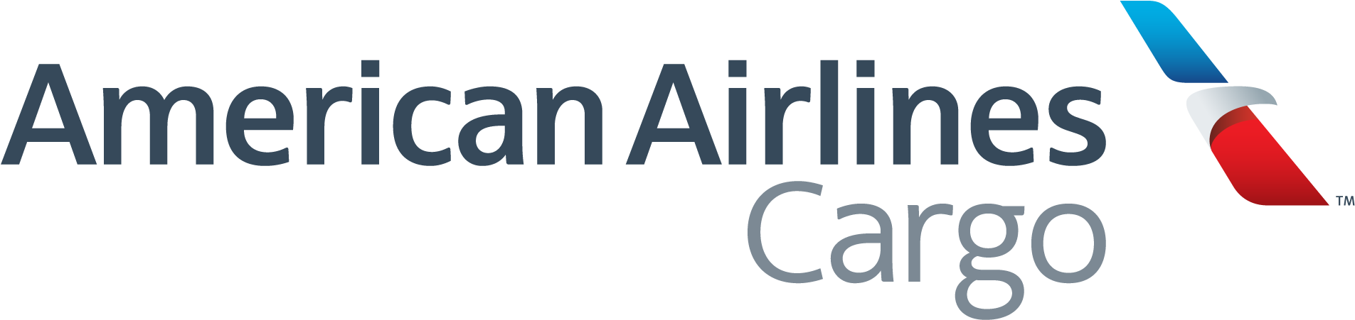 American Airlines Logo - American Airlines Cargo Logo (2444x684), Png Download