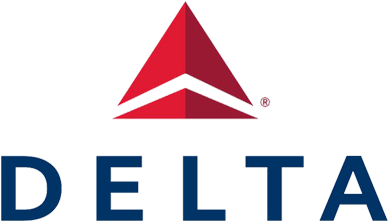 Are You Curious To Know The Hidden Message Behind Delta - Delta Airlines Logo Png (400x400), Png Download