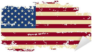 American Grunge Flag - American Flag Background High Resolution (400x400), Png Download