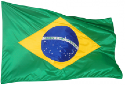 Flag Of Brazil (500x500), Png Download