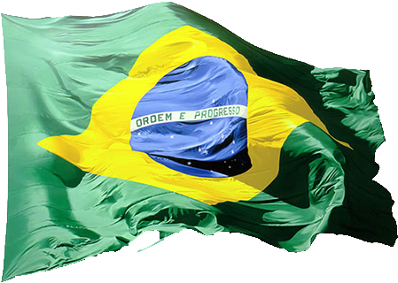 Bandeira Brasil Mastro Png - Bandeira Do Brasil Gif (480x344), Png Download