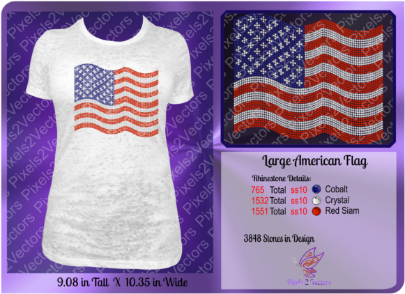 American Flag - Design (600x441), Png Download