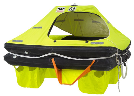 Viking Coastal Life Raft - Viking Rescyou (600x450), Png Download