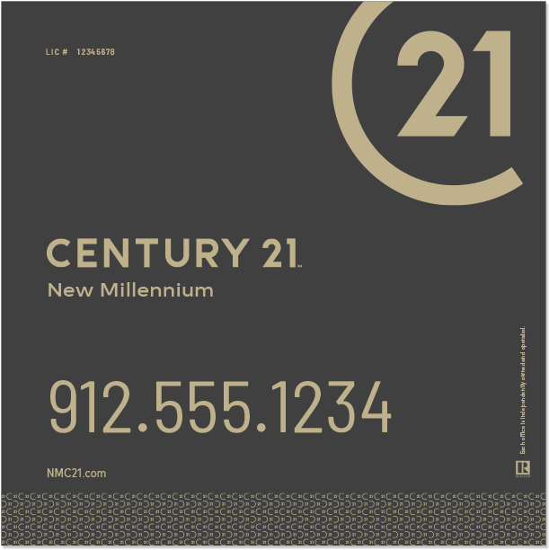 Century 21® Rs-24x24ro Des2b - Century 21 Car Magnets (800x800), Png Download