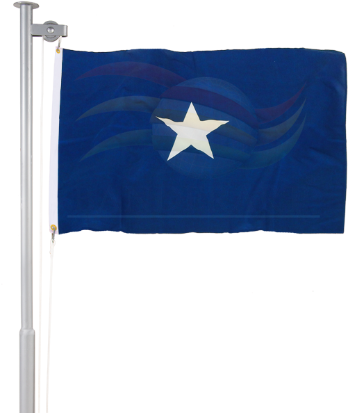 Bandeira Da Alfândega - Bandeira Com Mastro Png (600x600), Png Download