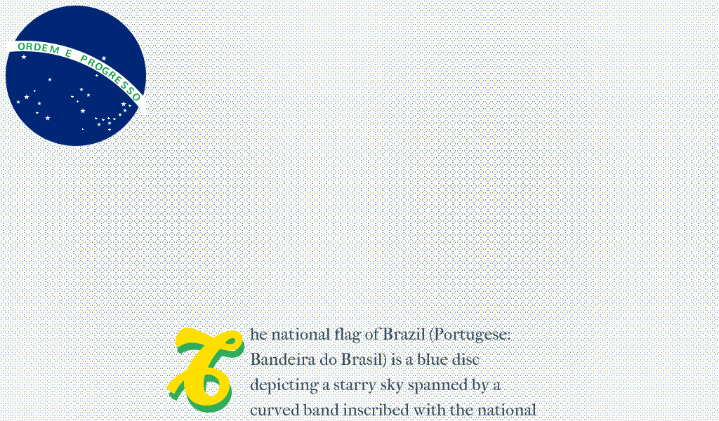 Flag Of Brazil (1024x600), Png Download