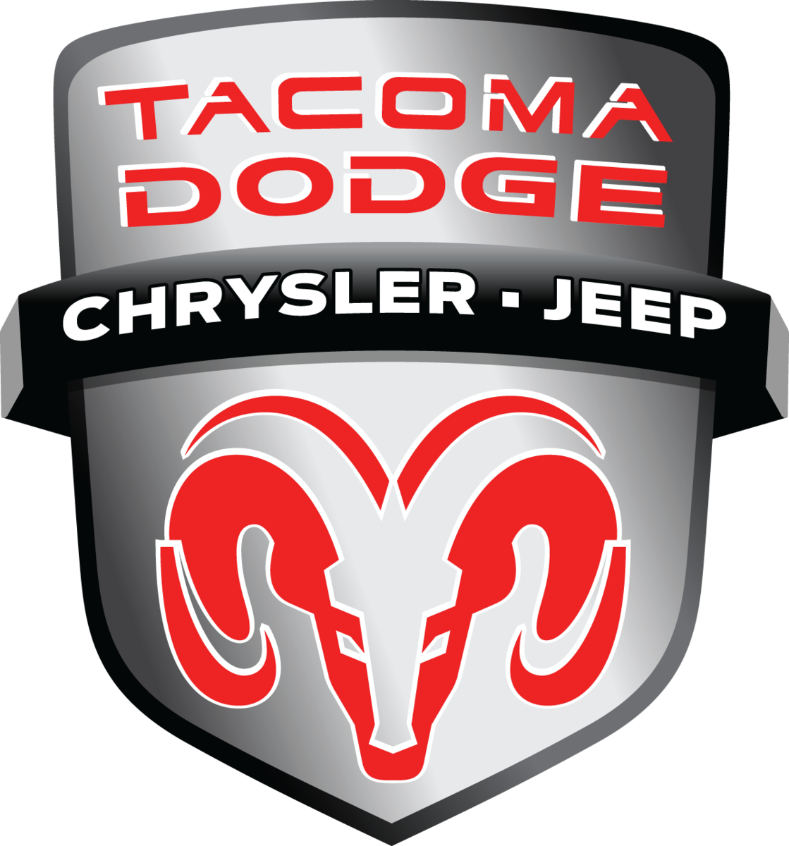 Tacoma Dodge Chrysler Jeep Ram - Tacoma Dodge (1119x1200), Png Download