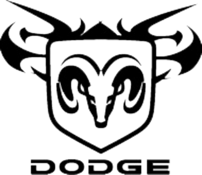 Dodge Decal Logo Psd - Dodge Ram (400x347), Png Download
