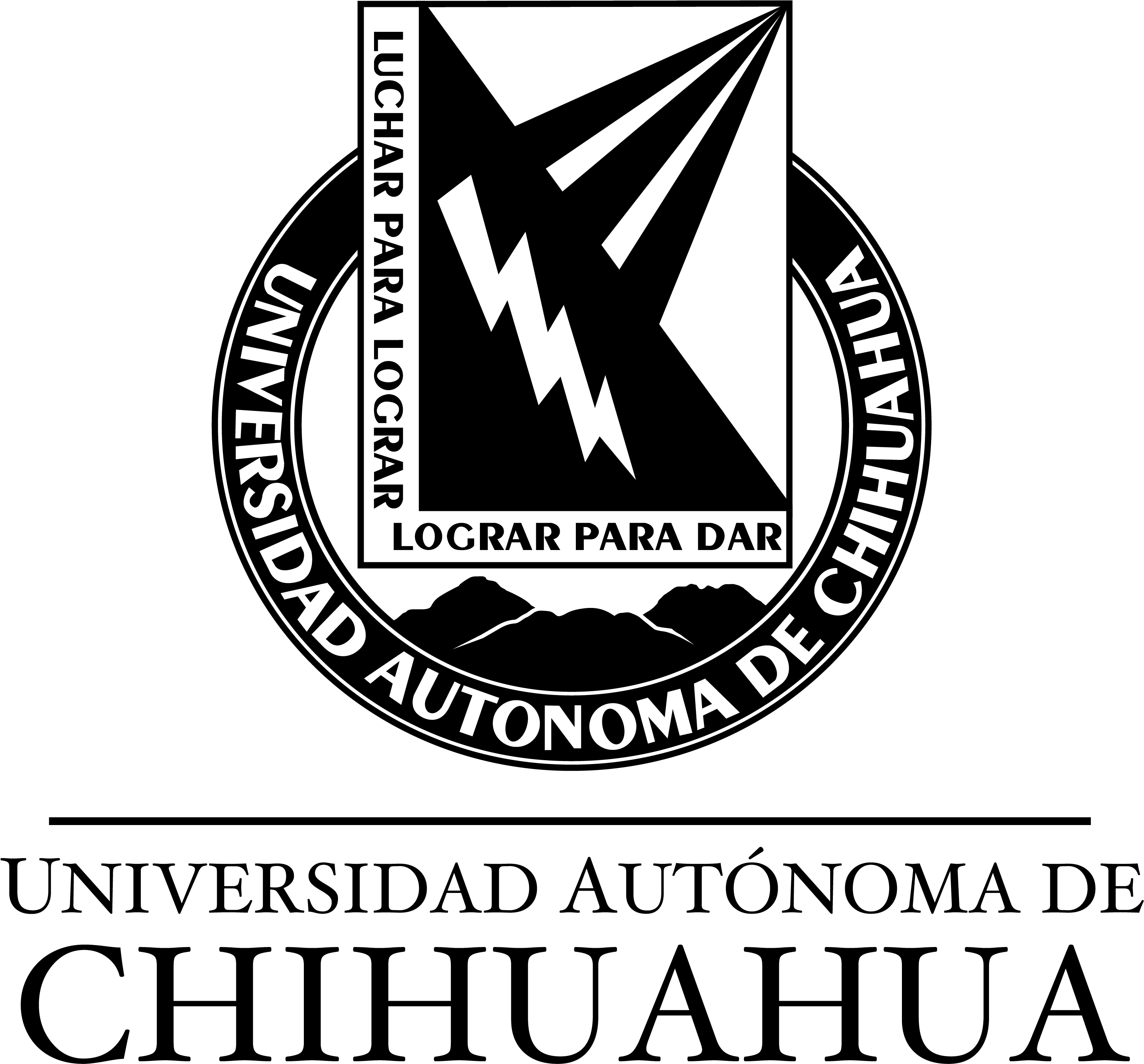 Logotipos Facultad De Contadur237a Y Administraci243n - Autonomous University Of Chihuahua (5333x3333), Png Download