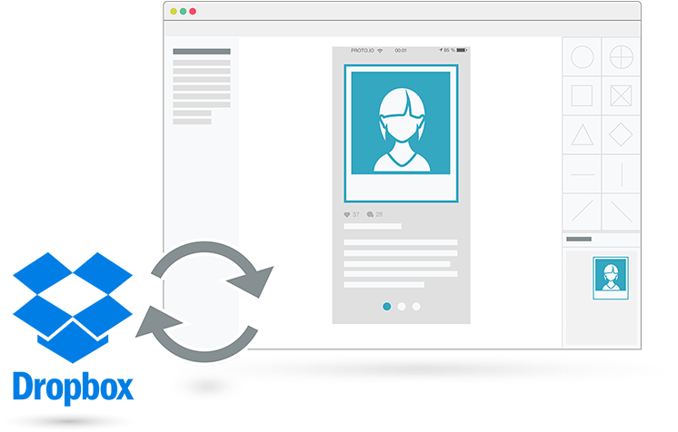 What Can I Do With Proto - Dropbox (745x490), Png Download