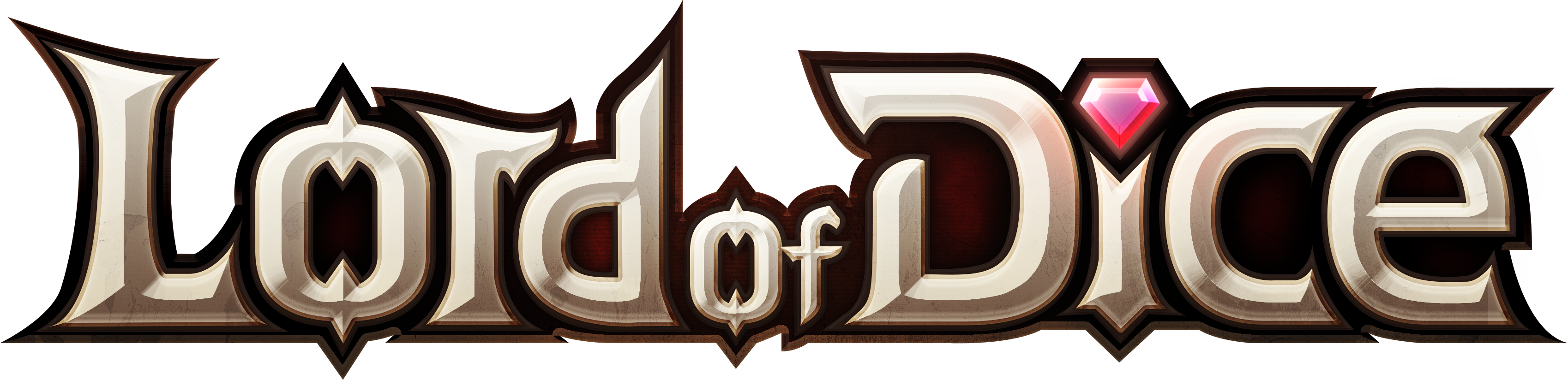 Strategic Anime Rpg Lord Of Dice Rolls On To The App - Lord Of Dice Logo (3397x824), Png Download
