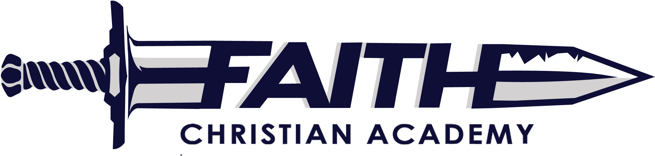 Faith Christian Academy - Calvary Christian High School (2123x635), Png Download