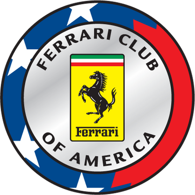 Fca - Ferrari Club Of America Logo (400x400), Png Download