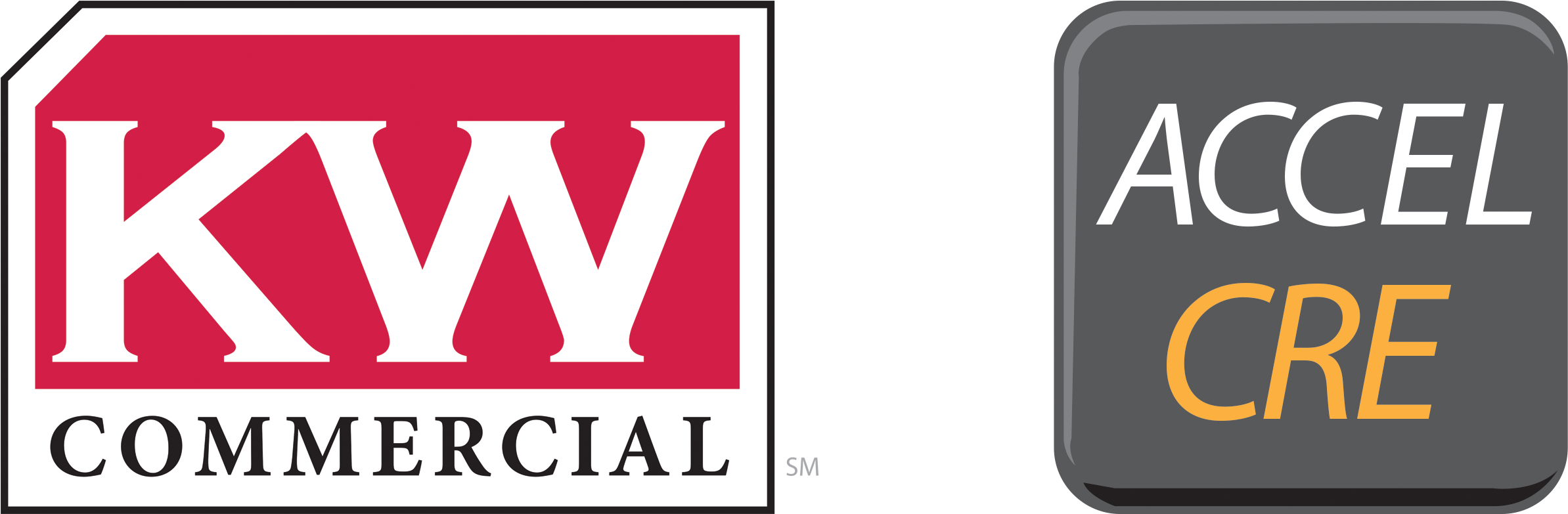Kw Commercial - Accel Group - Kw Commercial Logo (2611x956), Png Download