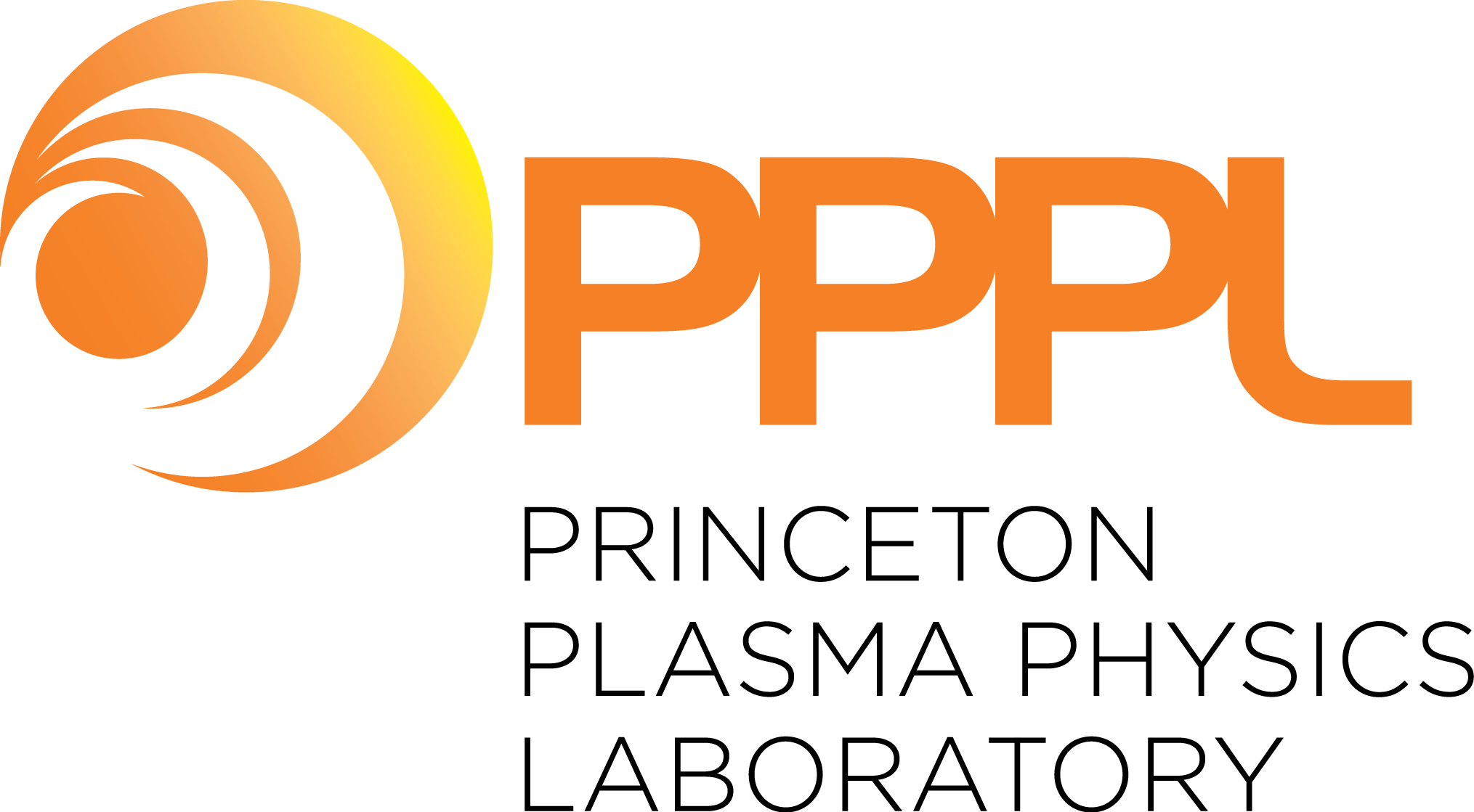 Pppl Logo Fnl 158 Y Gradient Kw Lmc Transparent - Princeton Plasma Physics Laboratory (2029x1119), Png Download