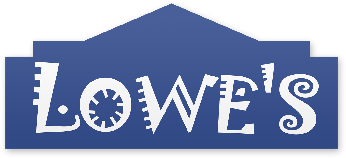 Lowe's Logo In Jokerman Font - Buildasign Boldly Goinga Nowhere Funny Bumper Magnets (1500x913), Png Download