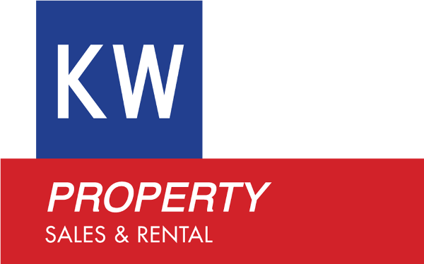 Kw Property - Logo - Graphic Design (600x374), Png Download