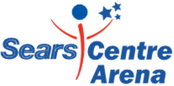 Sears Center Arena Logo Png (600x327), Png Download