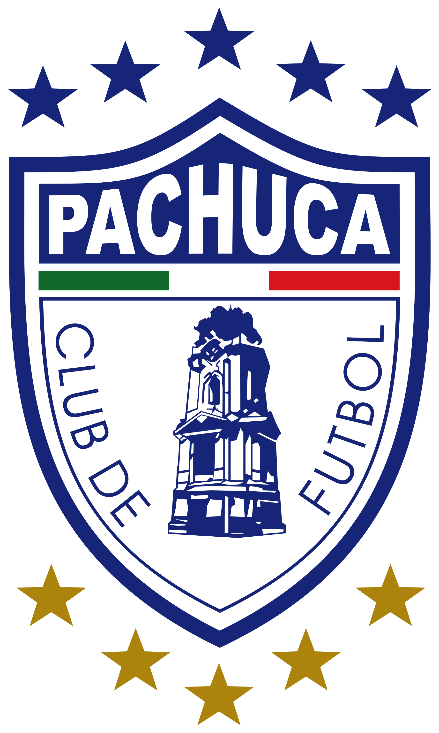Pachuca Soccer Logo, Football Team Logos, World Football, - C.f. Pachuca (2000x3176), Png Download