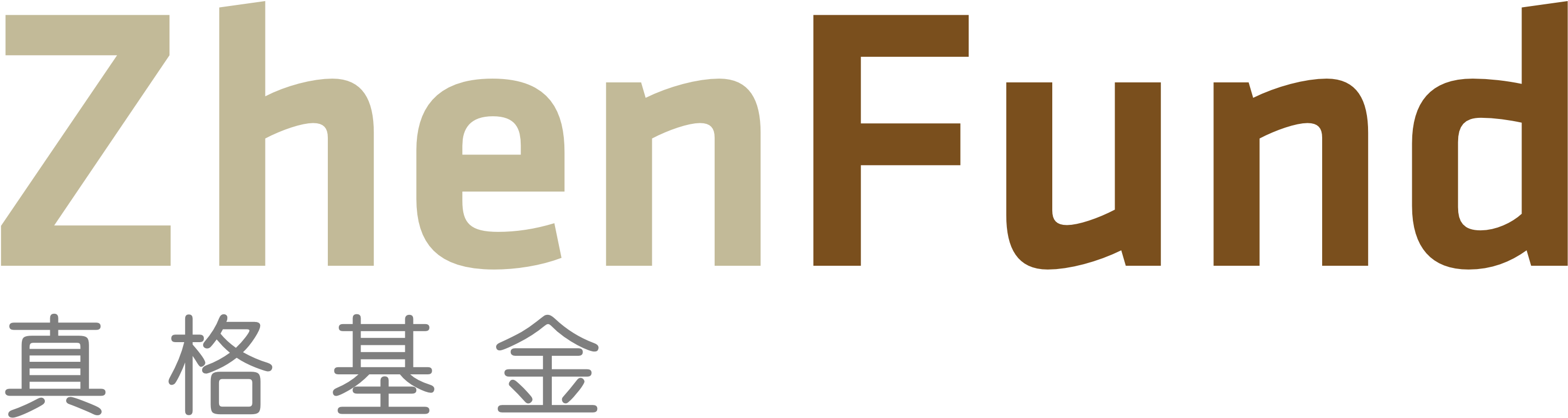 Zhen Fund Investor - Zhen Fund China (2883x779), Png Download
