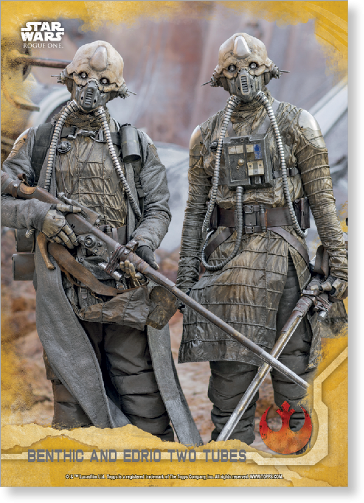 Benthic And Edrio Two Tubes 2016 Star Wars Rogue One - Rogue One Two Tubes (2000x2000), Png Download