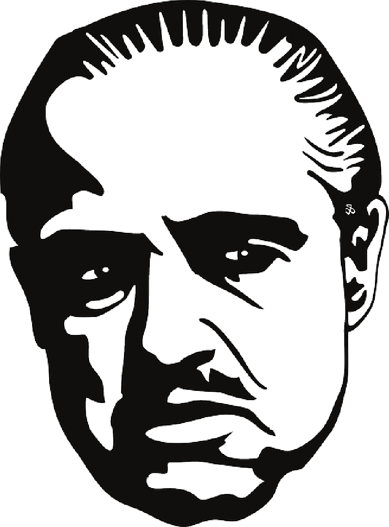 Enter Image Description Here - Godfather Clipart (800x1084), Png Download