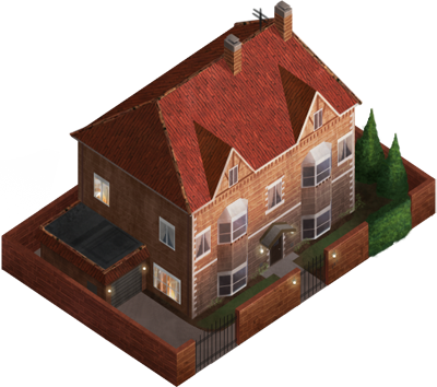 Acx-safehouse - Building (400x354), Png Download