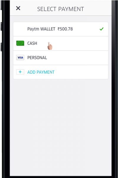 Add Payment Methods To Be Used To Pay For Rides - Reversal Film (600x600), Png Download