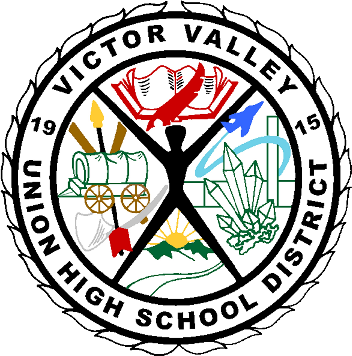 Victor Valley Union High School District - Victor Valley School District Logo (720x725), Png Download
