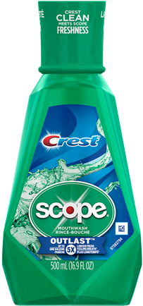 Crest Scope Outlast Mouthwash Sells For $3 - Crest Scope Outlast Mouthwash (460x460), Png Download