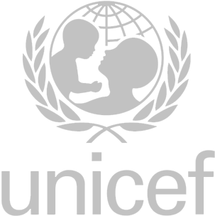 Trusted By Some Of The Finest Organisations - White Unicef Logo Png (377x405), Png Download