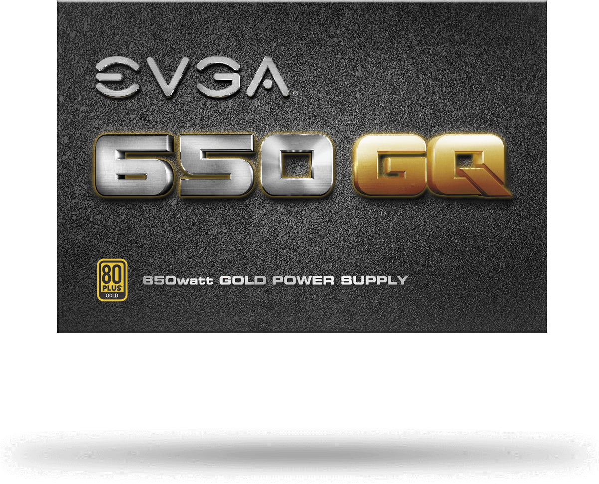Evga 650 Gq, 80 Gold 650w, Semi Modular, Evga Eco Mode, - Evga 750 Gq Power Supply - 750 Watt (1200x1200), Png Download