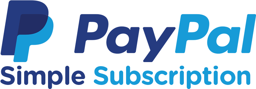 Paypal Simple Subscription - Paypal Subscription Logo (1000x399), Png Download