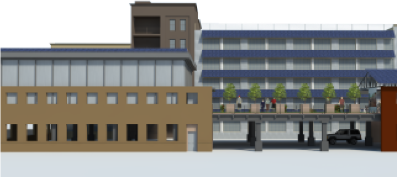 Why Affordable And Mixed-income Housing In Midtown - Commercial Building (790x391), Png Download