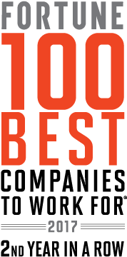 Fortune 100 Best Companies 2017 (740x360), Png Download