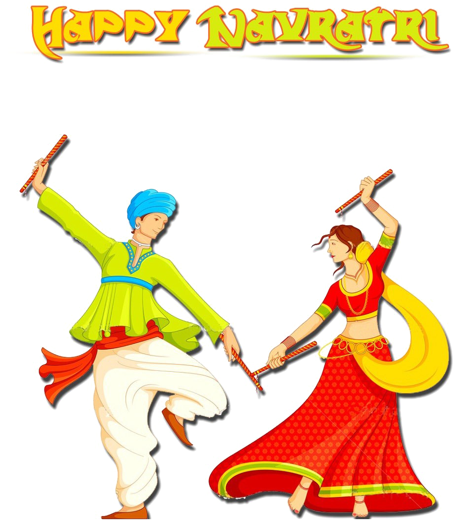Navratri Png High Quality Image - Navratri Logo (1024x640), Png Download