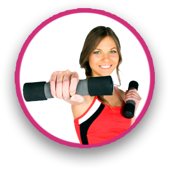 Dumbell - Female Personal Trainers Edmonton (476x451), Png Download