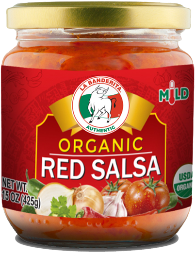 Red Organic Salsa - Ole Mexican Foods (712x882), Png Download