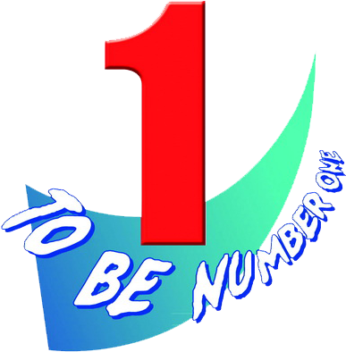 Logo To Be Number One (422x470), Png Download