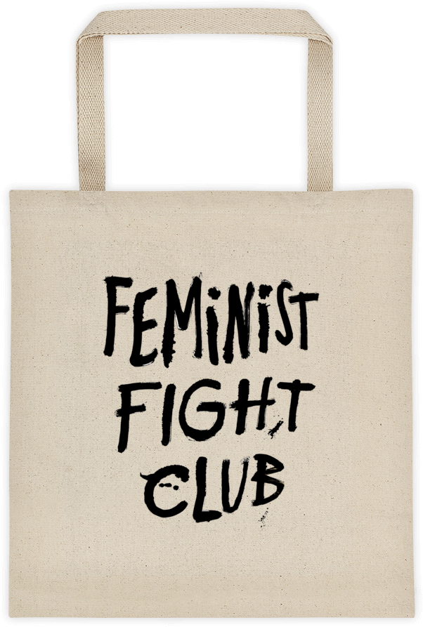 Feminist Fight Club Tote - Feminist Fight Club An Office Survival Manual (1000x1000), Png Download