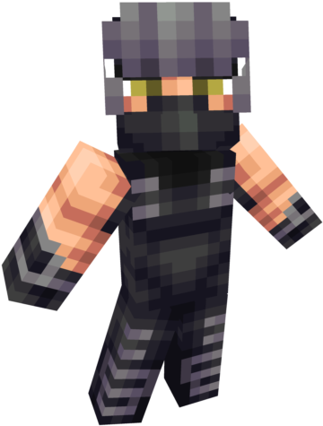 Skins De Ninjas Para Minecraft Pe (640x640), Png Download