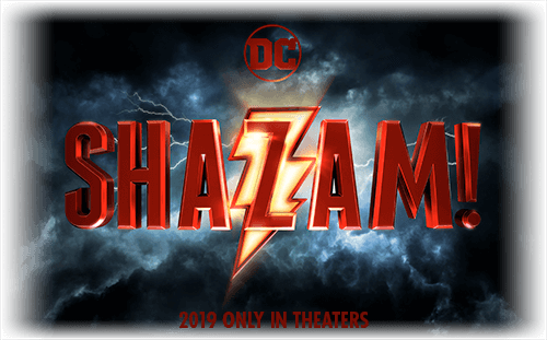 Shazam Movie Logo (500x311), Png Download