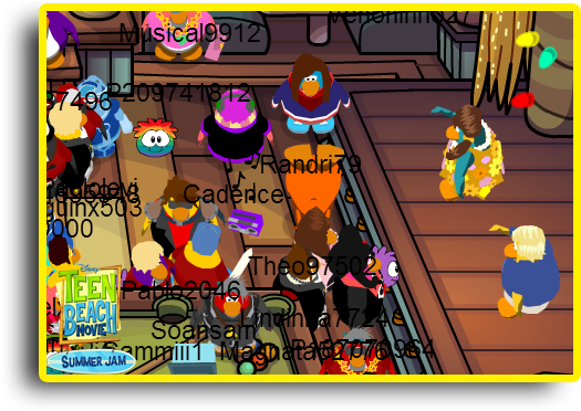 Meeting Cadence 11 - Teen Beach Movie (536x410), Png Download