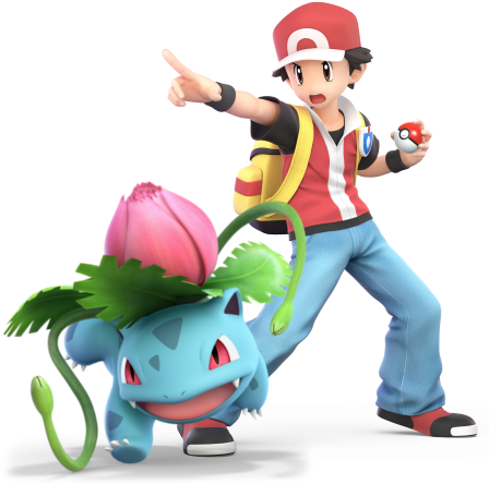 Super Smash Bros Ultimate Pokemon Trainer (450x450), Png Download